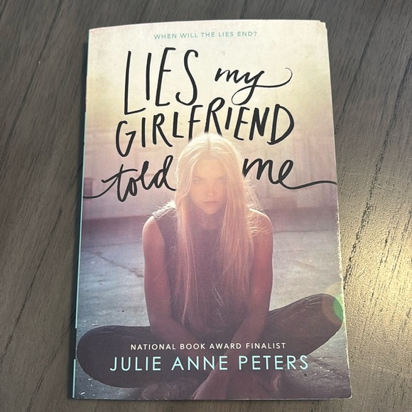 š³ļøāš Lies my girlfriend told me Julie Peters LGBTQ queer lesbian romance book - Picture 1 of 5